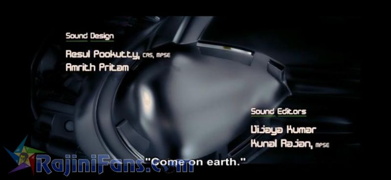 Endhiran The Robot Movie Title Card Collections Title Card 28