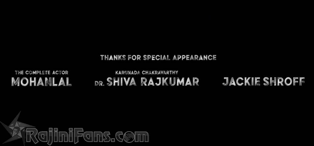 Jailer Movie Title Card Collections Title Card 6