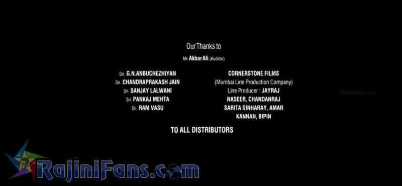 Kaala Movie Title Card Collections Title Card 8