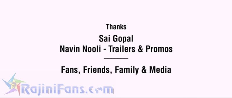 Lingaa Movie Title Card Collections Title Card 13