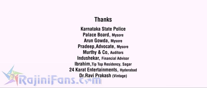 Lingaa Movie Title Card Collections Title Card 9