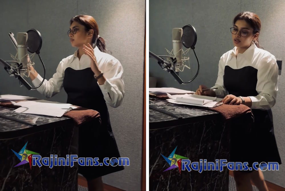 Artists Dubbing for Vettaiyan Movie