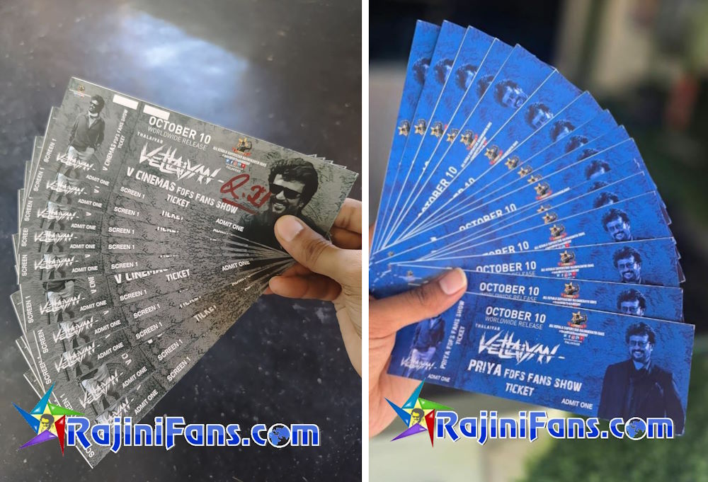 Karnataka & Kerala Vettaiyan Celebrations