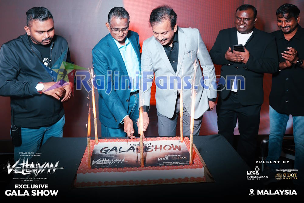 Malaysia & Singapore Vettaiyan Movie Celebrations
