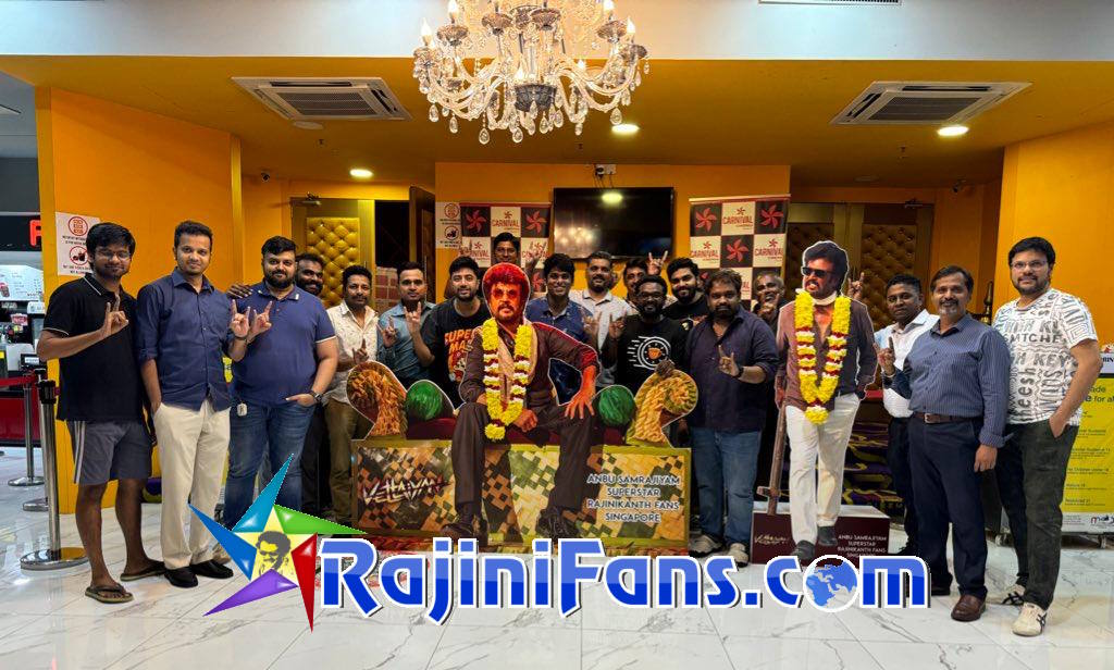 Malaysia & Singapore Vettaiyan Movie Celebrations