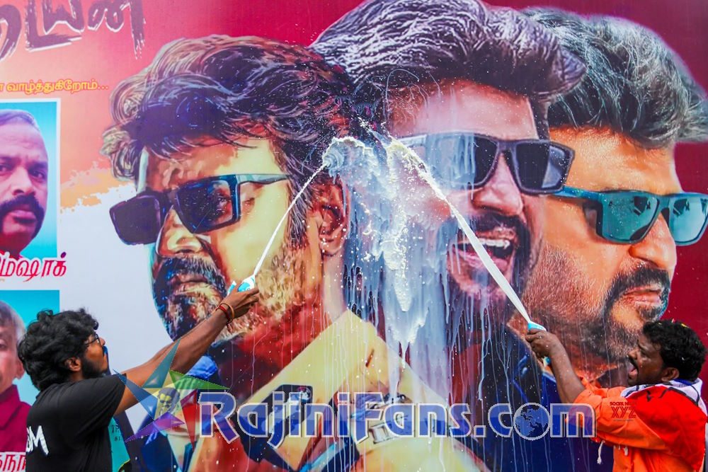 Vettaiyan Movie Celebrations in Tamil Nadu