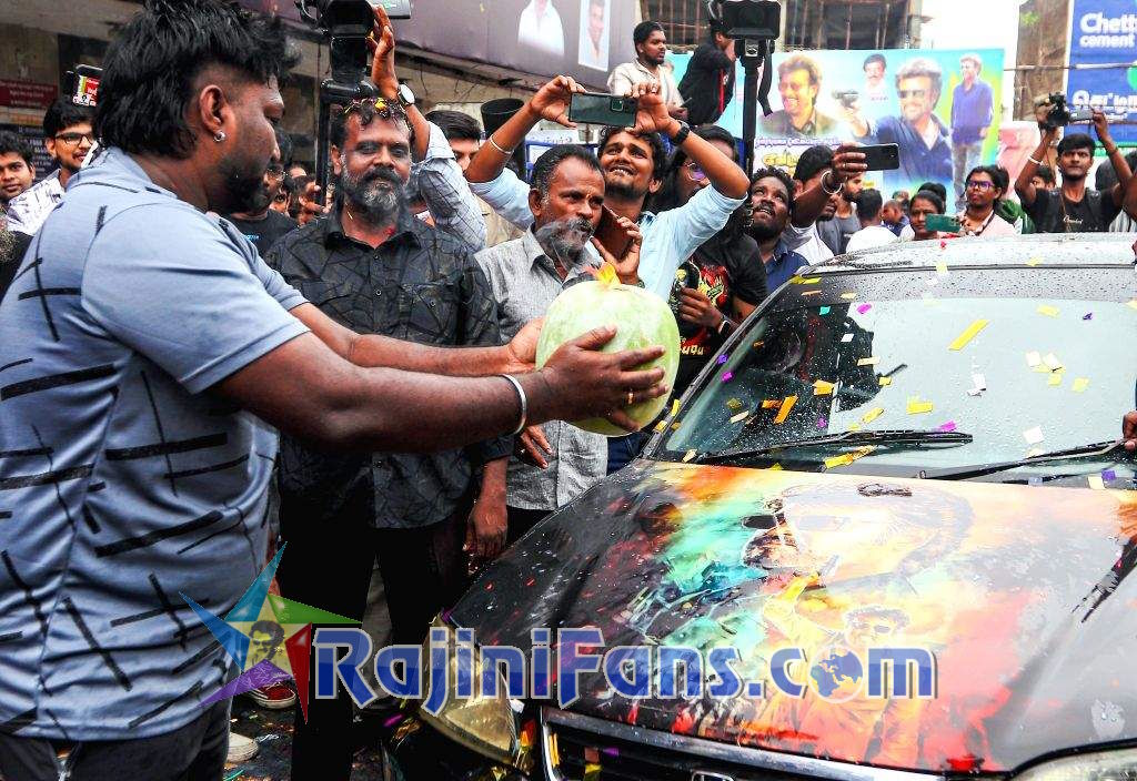 Vettaiyan Movie Celebrations in Tamil Nadu