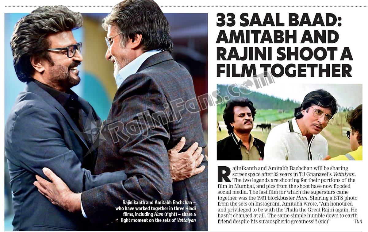 Media Coverage on Vettaiyan Blockbuster Movie